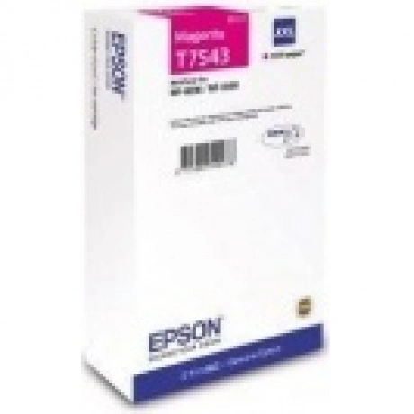 Картридж EPSON T7543 пурпурный экстраповышенной емкости для WF-8...