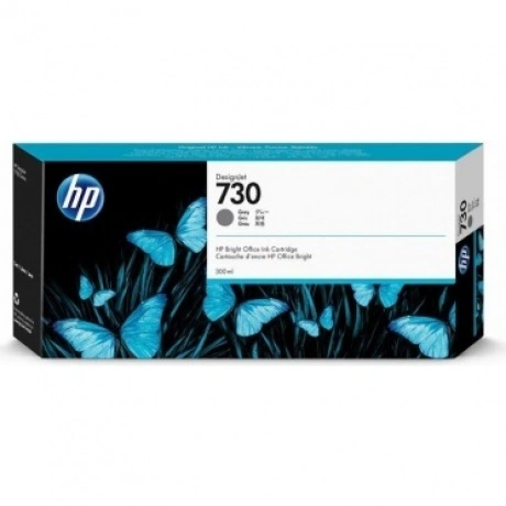 Картридж струйный HP 730 P2V66A серый