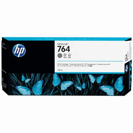 Картридж струйный HP 764 C1Q18A серый