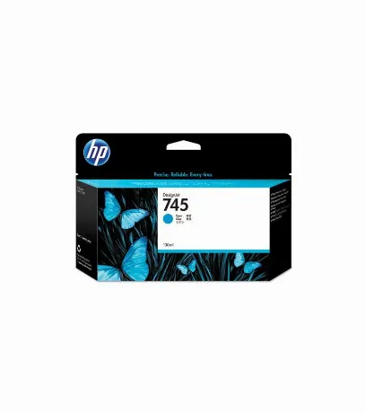 Картридж струйный HP 745 (F9J97A) голубой