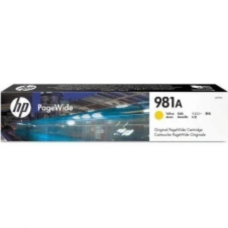 Картридж струйный HP 981A (J3M70A) желтый