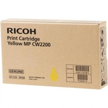Картридж струйный Ricoh MP CW2200 (841638) желтый