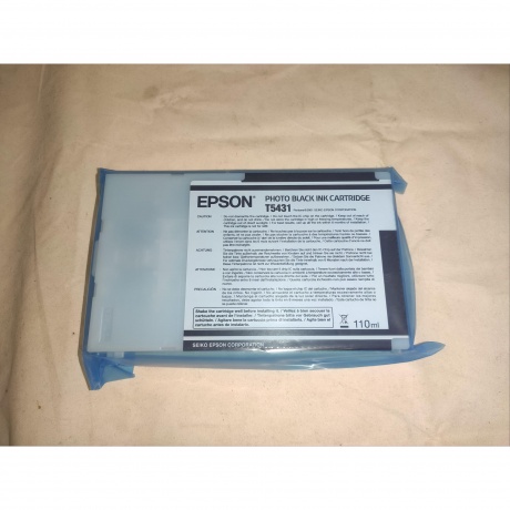 Картридж Epson T5431 (C13T543100) уцененный - фото 2