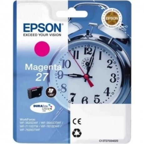 Картридж EPSON T2703 пурпурный для WF-7110/7610/7620