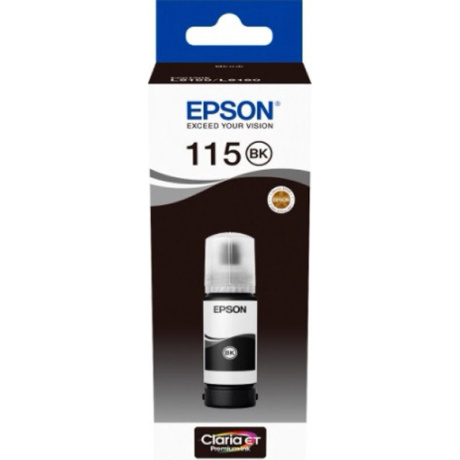 Чернила Epson 115 EcoTank Pigment Black ink bottle (C13T07C14A) - фото 2