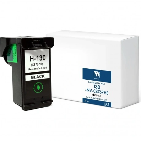 Струйный картридж NV Print  130 (NV-C8767HE) Black для HP DJ 574...