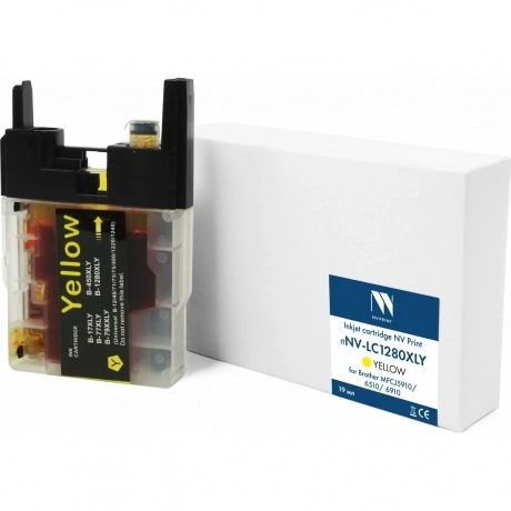 Струйный картридж NV Print  LC-1280XLY (NV-LC1280XLY) Yellow для...