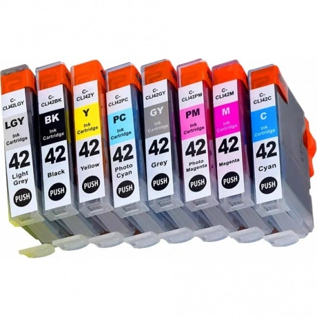 Набор струйных картриджей NV Print для Canon CLI-42 (NV-6384B010...