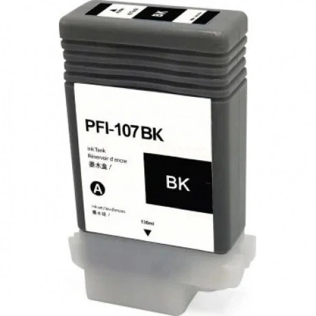Струйный картридж NV Print PFI-107BK (NV-6705B001) Black для Can...