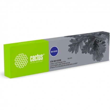 Картридж матричный Cactus CS-S015339 S015339 черный
