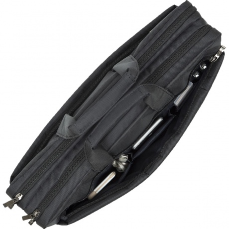 Сумка Riva 8257 для ноутбука 17.3" черный полиэстер - фото 4
