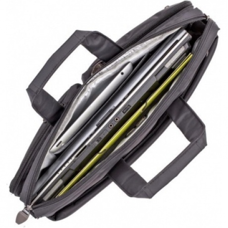 Сумка Riva 8530 для ноутбука 16" черный полиэстер - фото 3