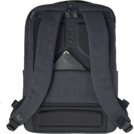 Рюкзак Riva 8365 для ноутбука 17.3" черный полиэстер - фото 6