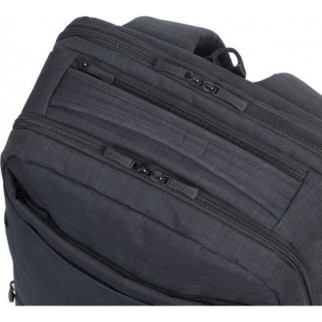Рюкзак Riva 8365 для ноутбука 17.3" черный полиэстер - фото 9