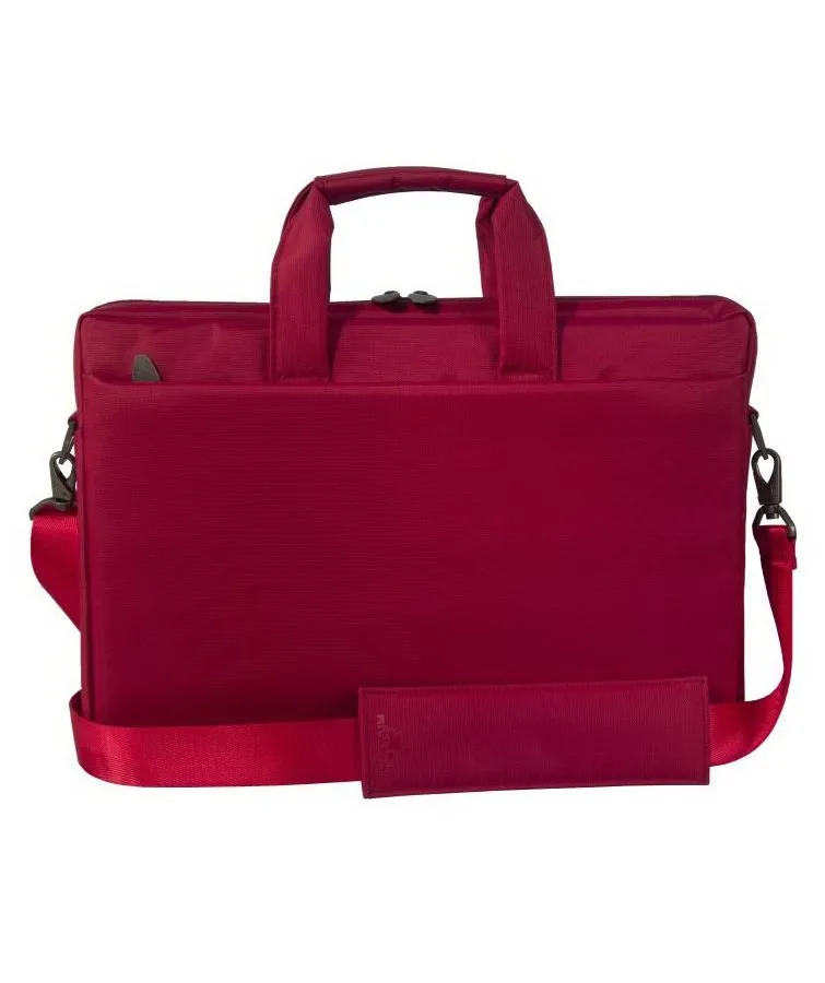 Сумка Riva 8630 для ноутбука 15.6" красный полиэстер - фото 1