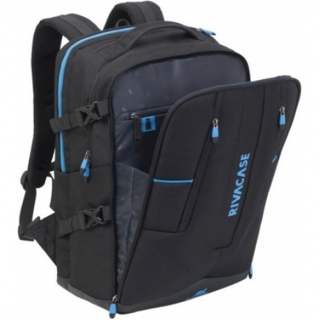 Рюкзак Riva 7860 для ноутбука 17.3" черный полиэстер - фото 2