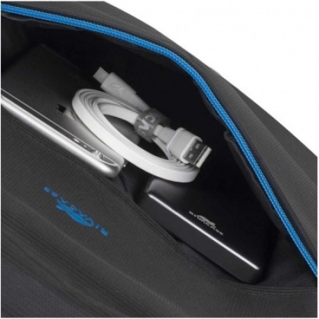 Рюкзак Riva 8069 для ноутбука 17.3" черный полиэстер - фото 10