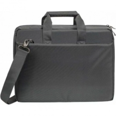 Сумка Riva 8231 для ноутбука 15.6" серый полиэстер