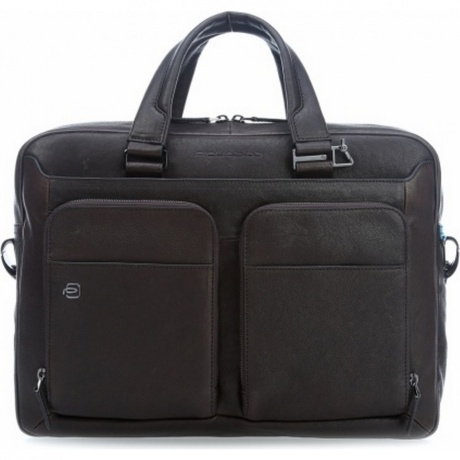 Сумка Piquadro Black Square 15", коричневая CA2849B3/TM - фото 1