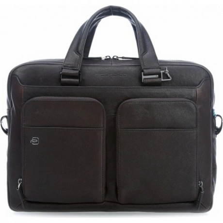 Сумка Piquadro Black Square 15", коричневая CA2849B3/TM
