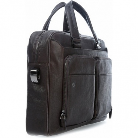 Сумка Piquadro Black Square 15", коричневая CA2849B3/TM - фото 2