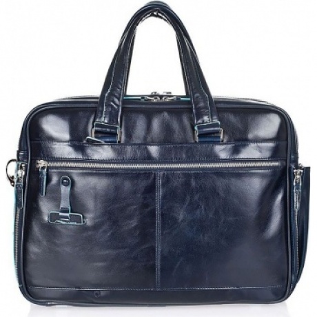 Сумка Piquadro Blue Square, синяя CA2765B2/BLU2 - фото 4