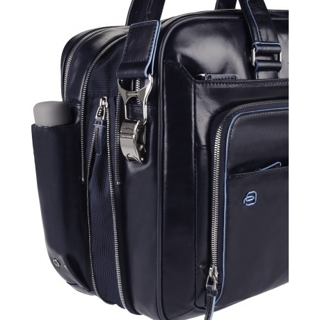 Сумка Piquadro Blue Square, синяя CA2765B2/BLU2 - фото 6