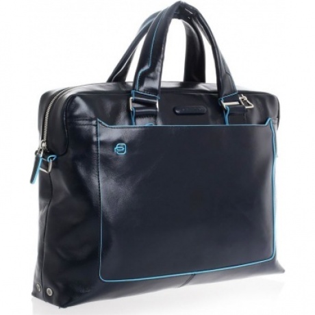 Сумка Piquadro Blue Square, синяя CA3335B2/BLU2 - фото 3