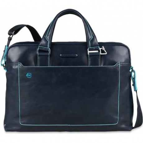 Сумка Piquadro Blue Square, синяя CA3335B2/BLU2 - фото 4