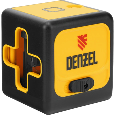 Лазерный уровень DENZEL 35016, DQB, 30 м, зеленый луч, батарейки...