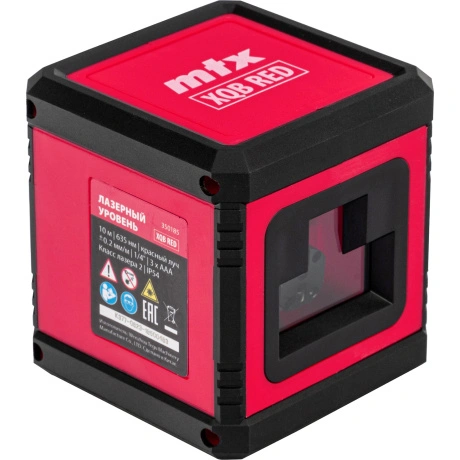 Лазерный уровень MTX 350185, XQB RED Pro SET, 10 м, красный луч,...