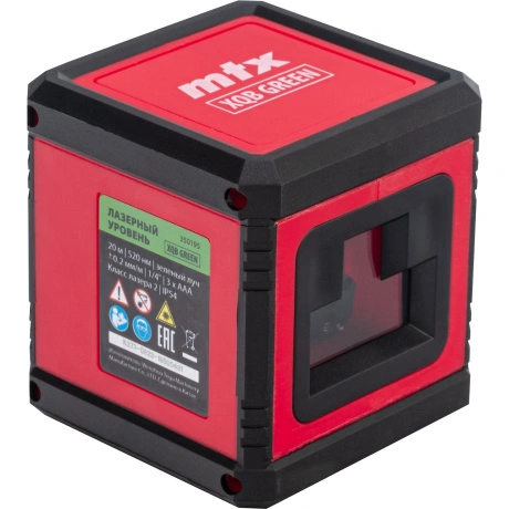 Лазерный уровень MTX 350195, XQB GREEN Pro SET, 20 м, зеленый лу...