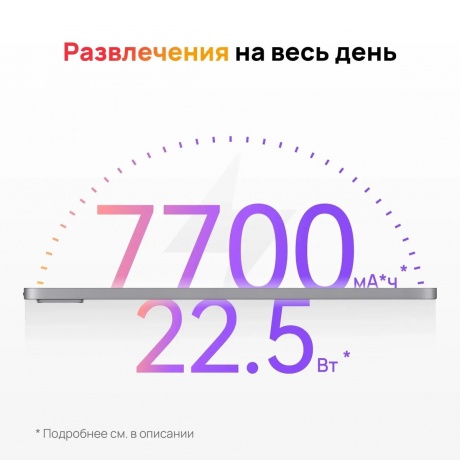 Планшет Huawei MatePad SE 11'' 6/128Gb (53014GXT) Gray - фото 29