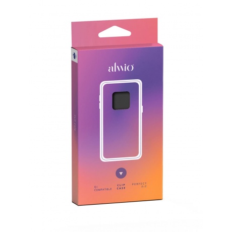 Клип-кейс Alwio для Samsung Galaxy Note 20, soft touch, чёрный