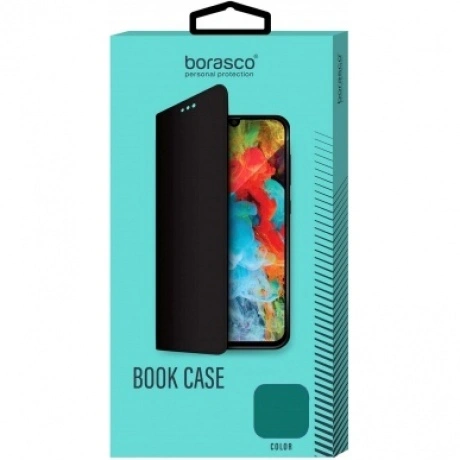 Чехол BoraSCO Book Case для Xiaomi Redmi Note 12 Pro (4G) зелены...