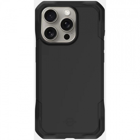 Чехол-накладка ITSKINS ARMOR R // SOLID для iPhone 15 Pro Max (6.7"), черный - фото 4