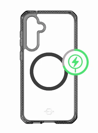 Чехол-накладка ITSKINS HYBRID CLEAR with MagSafe для Samsung Gal...
