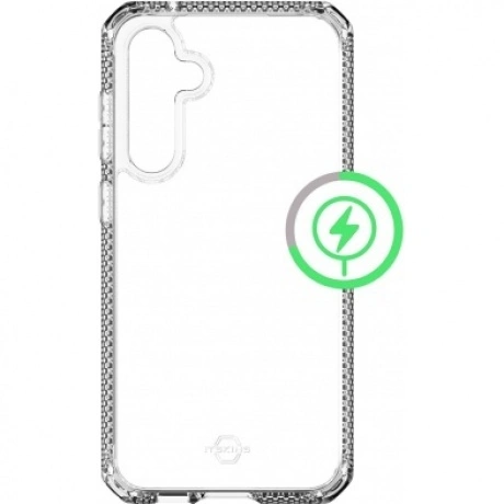 Чехол-накладка ITSKINS HYBRID CLEAR with MagSafe для Samsung Gal...
