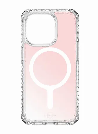 Чехол-накладка ITSKINS HYBRID R IRIDESCENT MagSafe для iPhone 15...