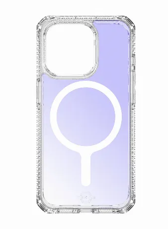 Чехол-накладка ITSKINS HYBRID R IRIDESCENT MagSafe для iPhone 15...