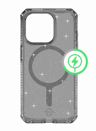 Чехол-накладка ITSKINS HYBRID R SPARK w/MagSafe для iPhone 15 Pr...