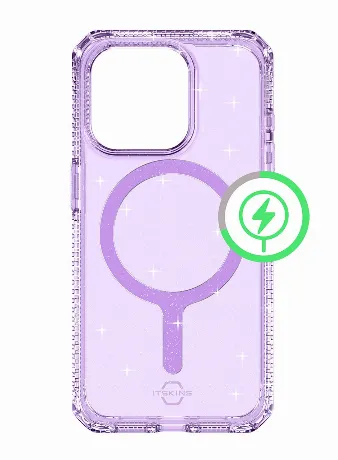 Чехол-накладка ITSKINS HYBRID R SPARK w/MagSafe для iPhone 15 Pr...