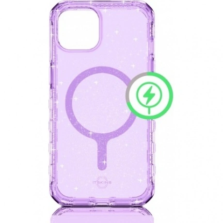 Чехол-накладка ITSKINS HYBRID R SPARK w/MagSafe для iPhone 15/14...