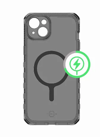 Чехол-накладка ITSKINS SUPREME R CLEAR MagSafe для iPhone 15 , г...