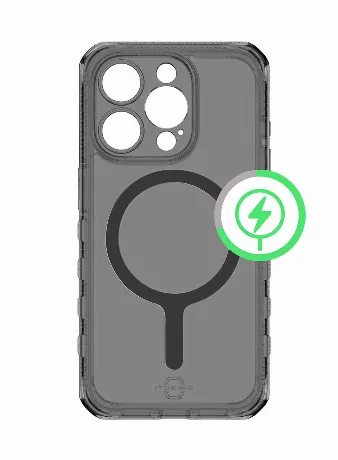 Чехол-накладка ITSKINS SUPREME R CLEAR MagSafe для iPhone 15 Pro...