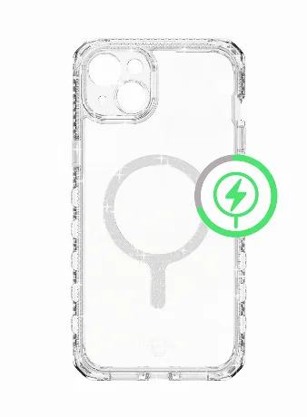 Чехол-накладка ITSKINS SUPREME R SPARK MagSafe для iPhone 15 Plu...