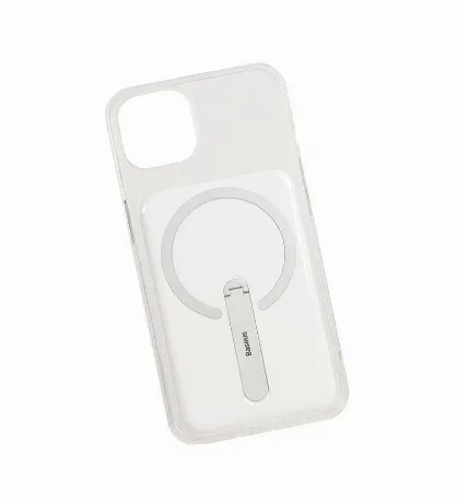 Чехол Baseus Magnetic для iPhone 13 Transparent/прозрачный (ARCX...