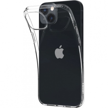 Чехол Spigen Liquid Crystal iPhone 14 Crystal Clear (ACS05033) - фото 6