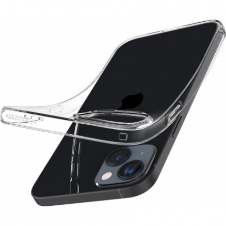 Чехол Spigen Liquid Crystal iPhone 14 Crystal Clear (ACS05033) - фото 7