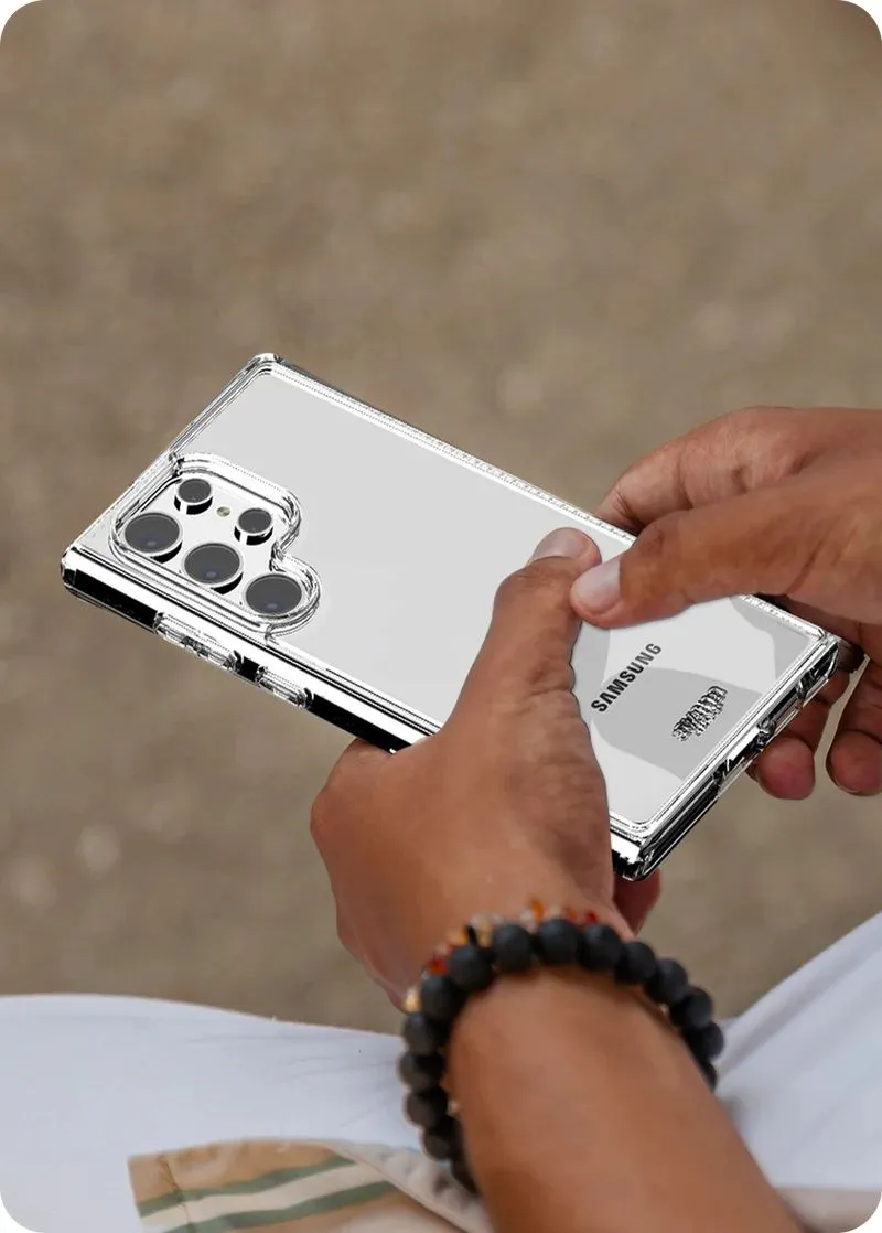 Чехол AVANA ICE для Samsung Galaxy S24 Ultra, прозрачный - фото 4